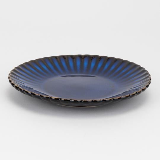 Тарелка десертная керамическая Элеганс 20 см Синий (1931101)