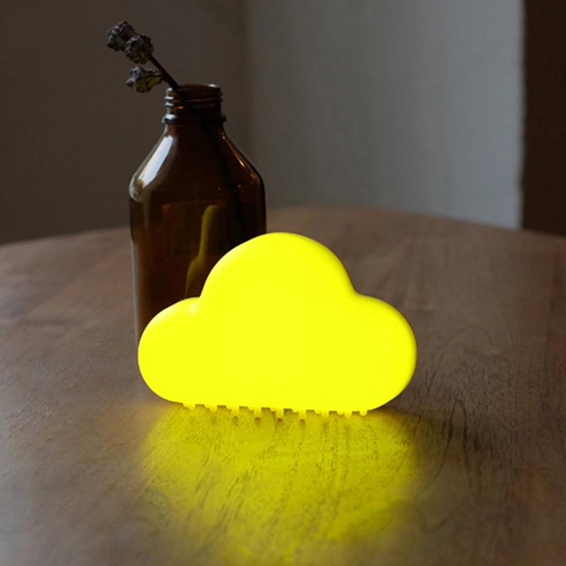 Ночник-светильник CLOUD Night LED Lamp Тучка на аккумуляторе Желтый - фото 4