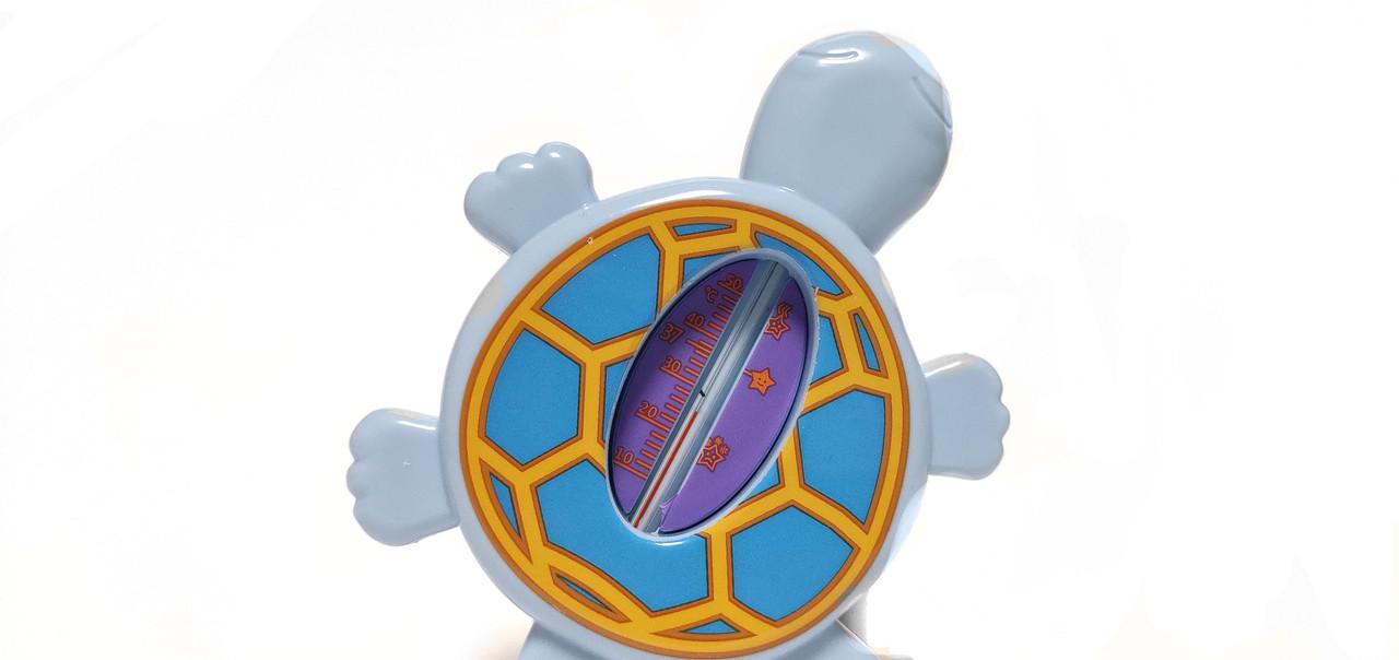 Термометр для води Bimbo в слюді в формі черепашки Блакитний - фото 4 Термометр для води Bimbo в слюді в формі черепашки Блакитний - фото 4