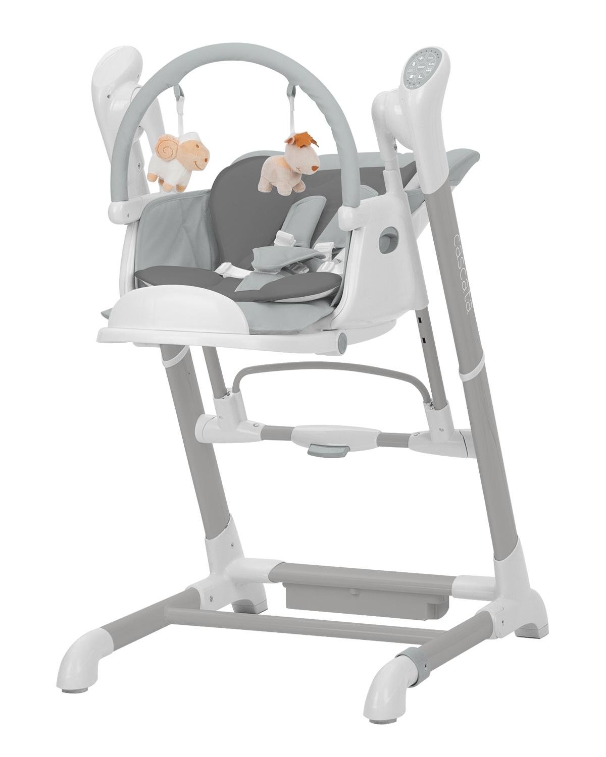 Стілець-гойдалка Carrello Cascata Ash Grey (CRL-10303/1) - фото 1 Стілець-гойдалка Carrello Cascata Ash Grey (CRL-10303/1) - фото 1