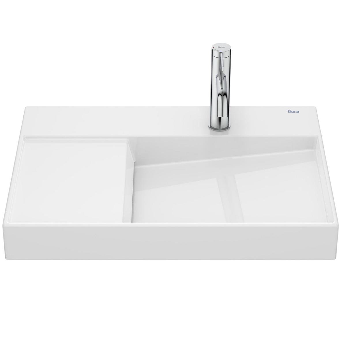 Умивальник накладний ROCA Horizon A32727400B 600x420x105 мм Білий (227764)