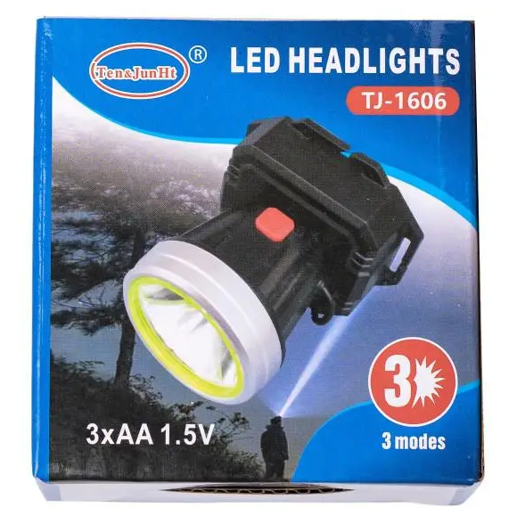 Ліхтар налобний з живленням від батарейок 5 Вт (HP-JG-4) - фото 8 Ліхтар налобний з живленням від батарейок 5 Вт (HP-JG-4) - фото 8