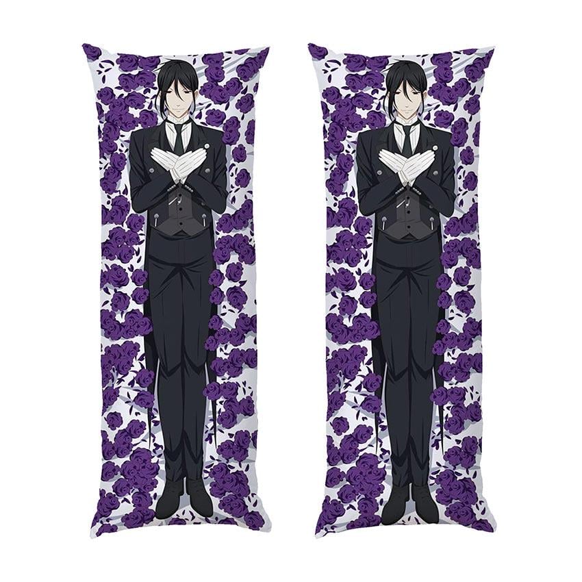Подушка дакимакура Sebastian Anime Manga Black Butler габардин 150х50 см Подушка дакимакура Sebastian Anime Manga Black Butler габардин 150х50 см