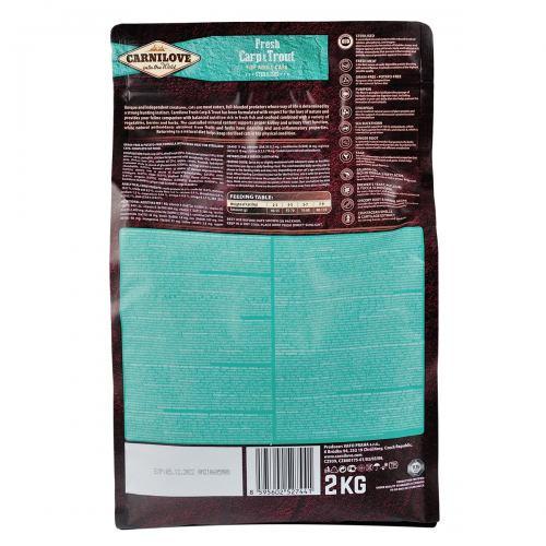 Сухий корм для стерилізованих котів Carnilove Fresh Carp&Trout 2 кг (170877/7441) - фото 6 Сухий корм для стерилізованих котів Carnilove Fresh Carp&Trout 2 кг (170877/7441) - фото 6