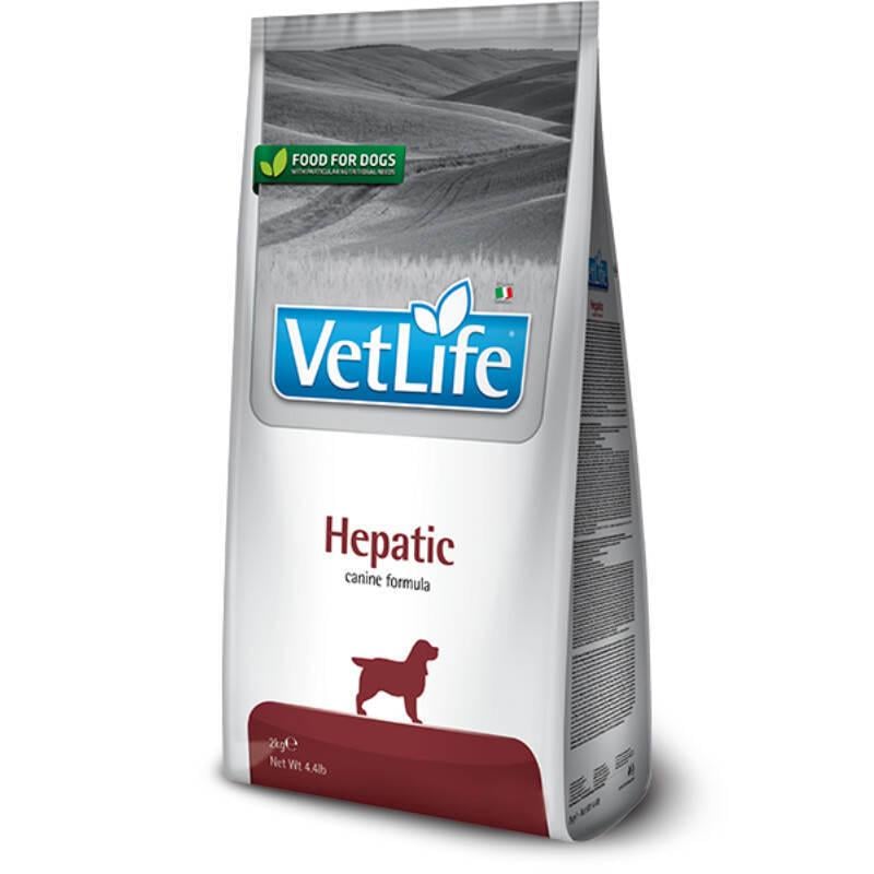 Корм сухой для собак при хронической печеночной недостаточности Farmina VetLife Hepatic 2 кг