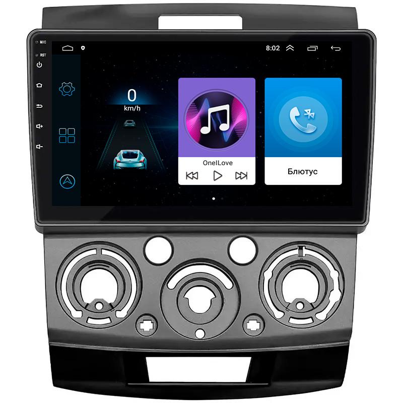 Магнитола штатная Lesko для Ford Ranger II 2006-2009 9" 1/16Gb Wi-Fi GPS Base