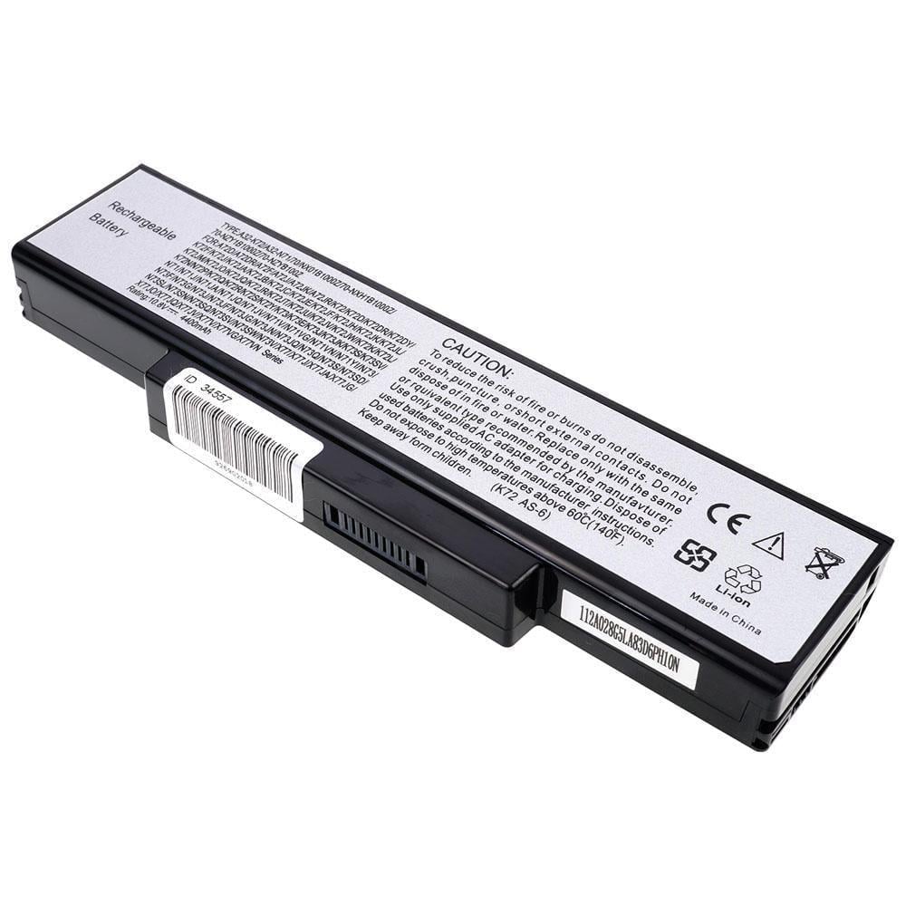 Аккумулятор для ноутбука Asus N71 4400 mAh 11,1V (132117)