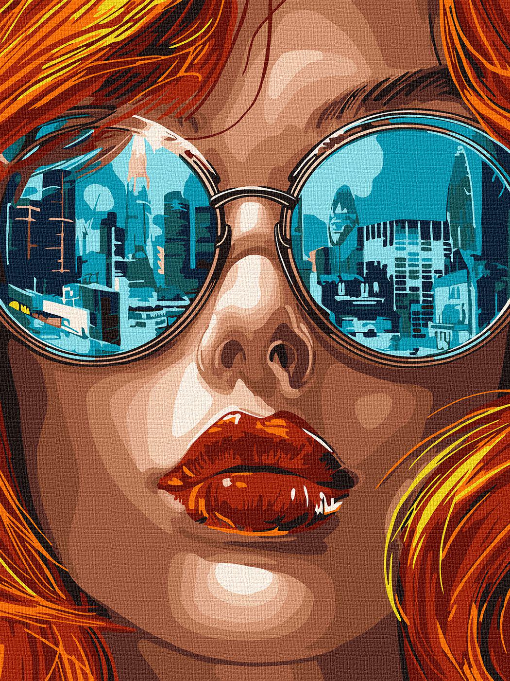 Картина по номерам Идейка Пейзаж Лондона 30x40 см (Id-KHO8462)