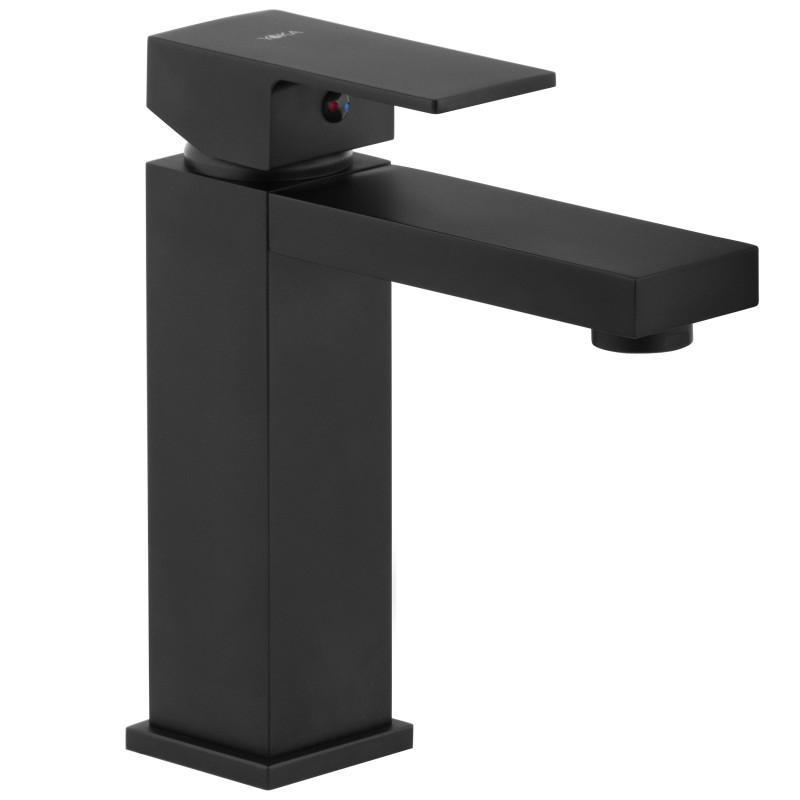 Смеситель для умывальника Yoka BU.Gappo 24-BLK однорычажный Черный (158846)