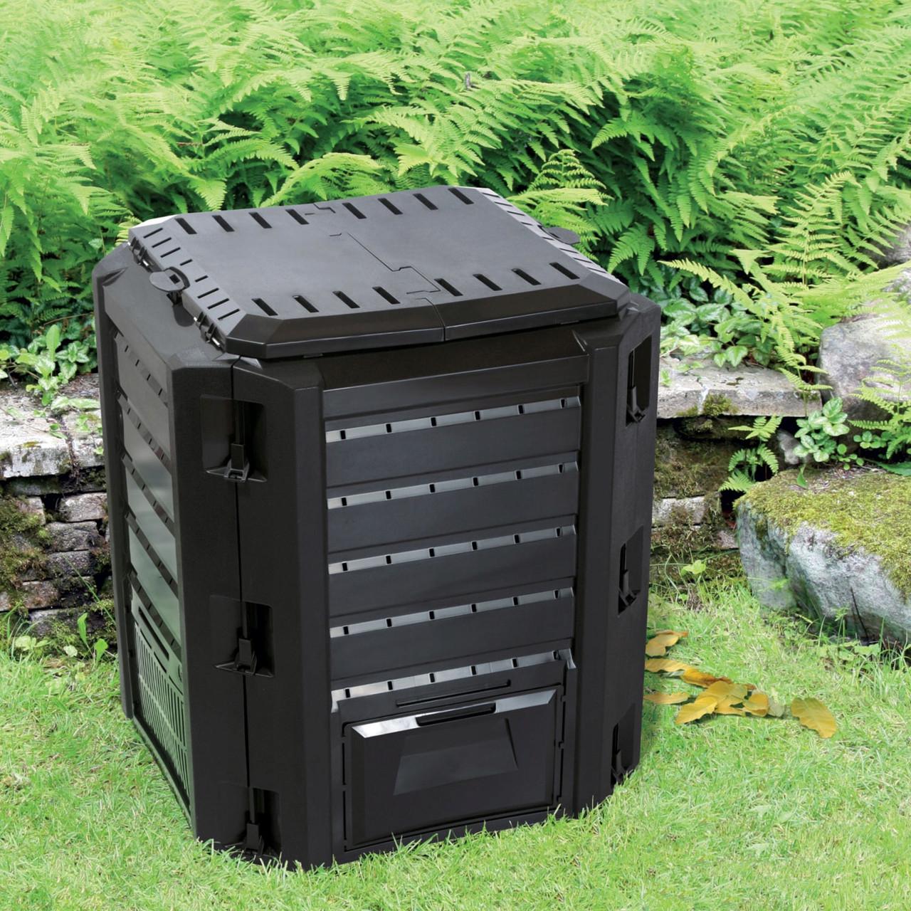 Компостер садовий Prosperplast COMPOGREEN 380 л (IKL380C) - фото 5