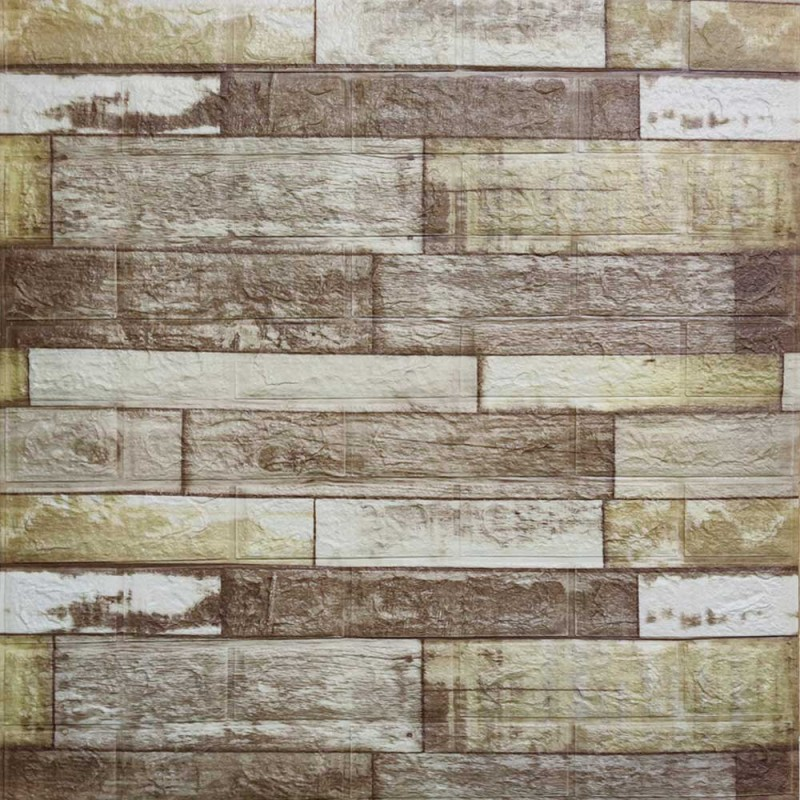 3D-панель декоративна самоклеюча під скандинавське дерево 700x770x4 мм (BPN4-057)