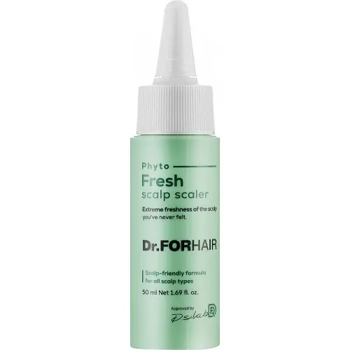 Маска-пилинг освежающая Dr. FORHAIR Phyto Fresh Scalp Scaler для очищения кожи головы 50 мл (1718584300) Маска-пилинг освежающая Dr. FORHAIR Phyto Fresh Scalp Scaler для очищения кожи головы 50 мл (1718584300)