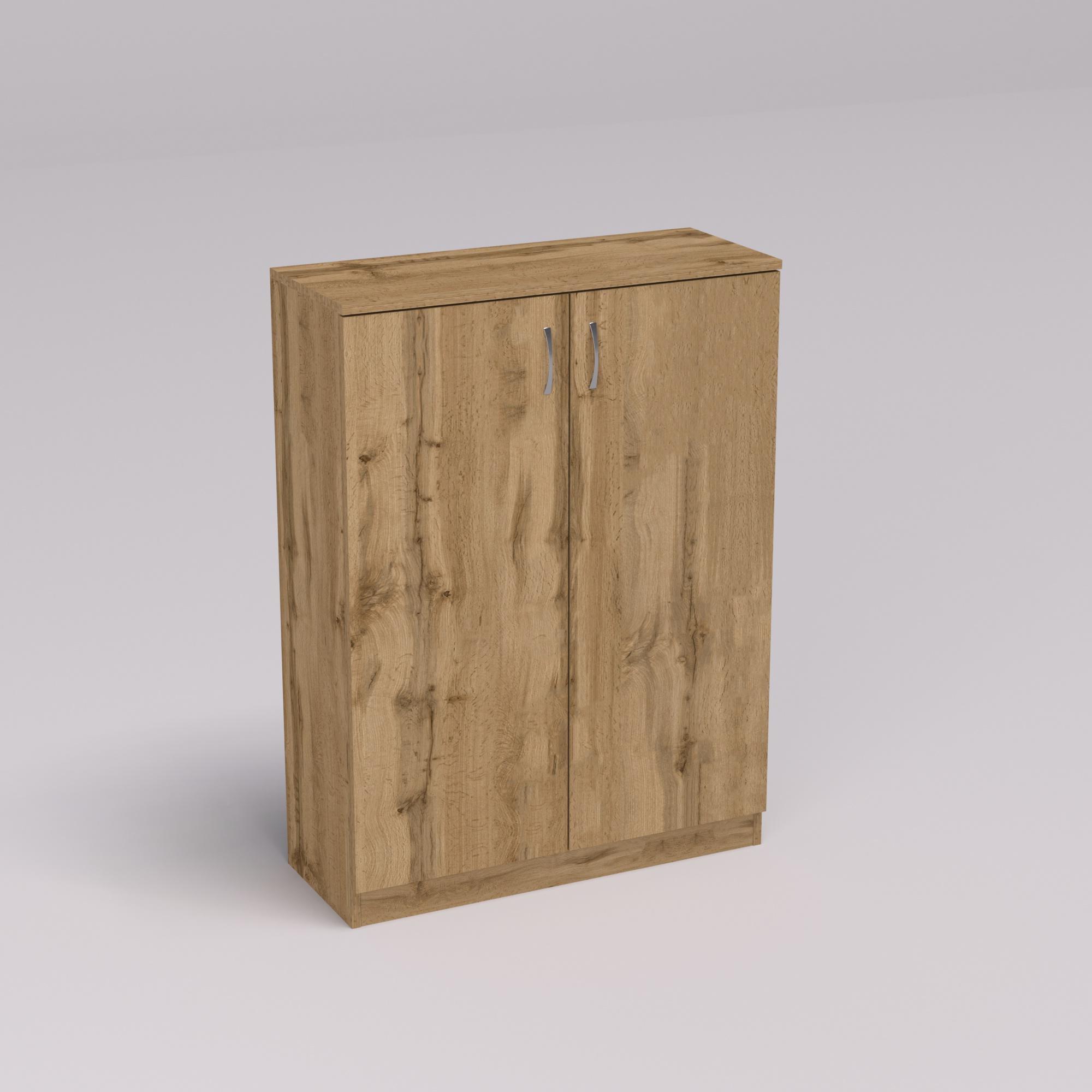 Шкаф офисный ОСМ-2 800/320/1080 мм Дуб Тахо (22763)