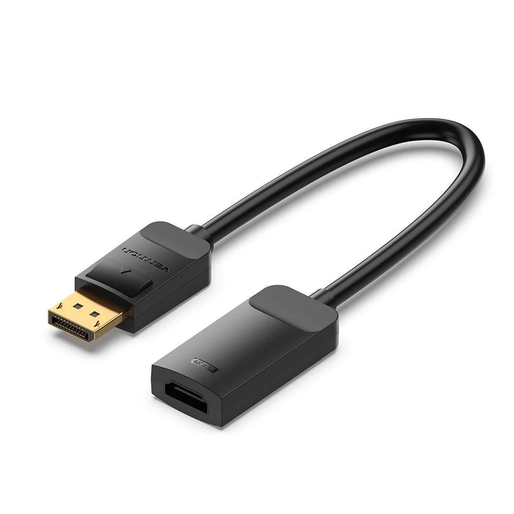 Адаптер Vention DisplayPort to HDMI 4K Male DP to HDMI Female Video Audio (HBUBB)