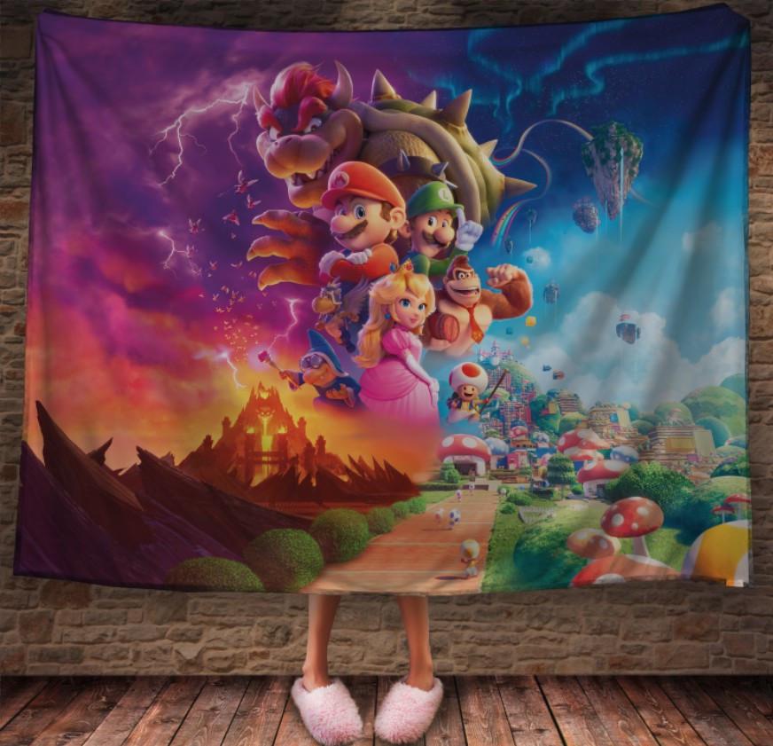 Плед с 3D принтом Super Mario 150х200 см (epi_1965)