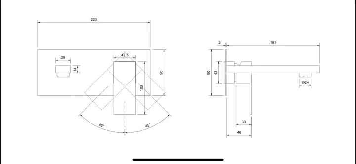Змішувач для умивальника Perla SMART PSS7803 вбудований Сатин/Нержавіюча сталь (2529486234) - фото 2 Змішувач для умивальника Perla SMART PSS7803 вбудований Сатин/Нержавіюча сталь (2529486234) - фото 2