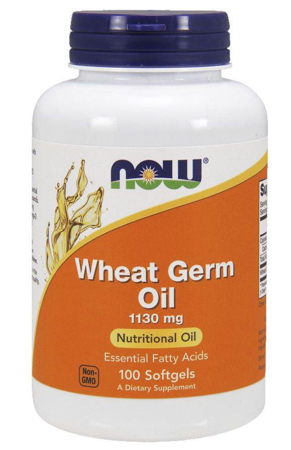 Масло зародышей пшеницы Wheat Germ Oil 1130 mg 100 Softgels