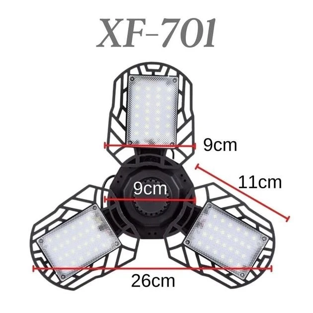 Ліхтар кемпінговий XF-701 3xCOB підвісний на сонячній батареї USB 5 режимів (12864829) - фото 5