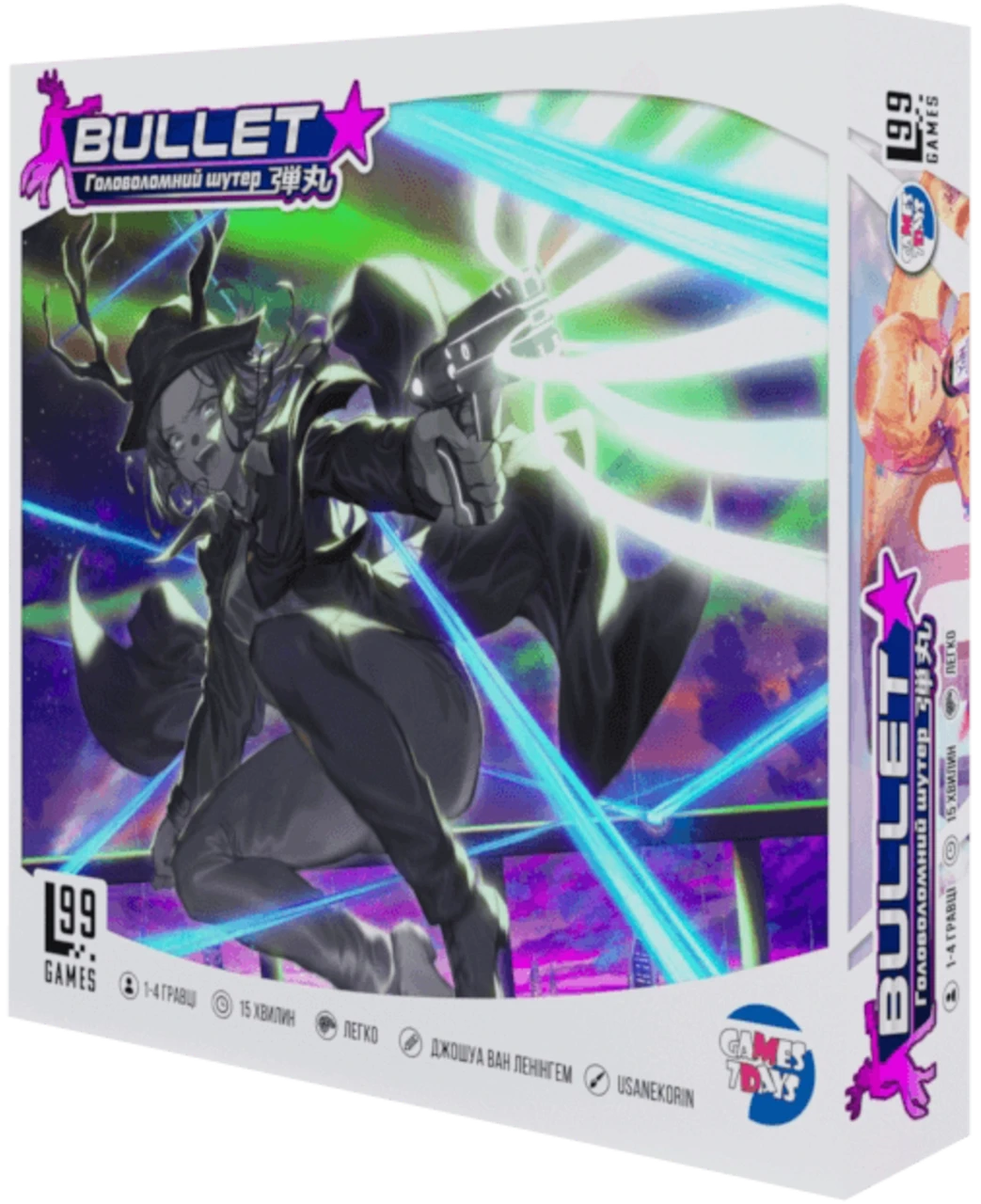 Настольная игра BULLET. Головоломный шутер (2149915456)