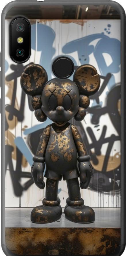 Чехол на Xiaomi Mi A2 Lite Bronze kaws v2 (6098u-1522-42517)