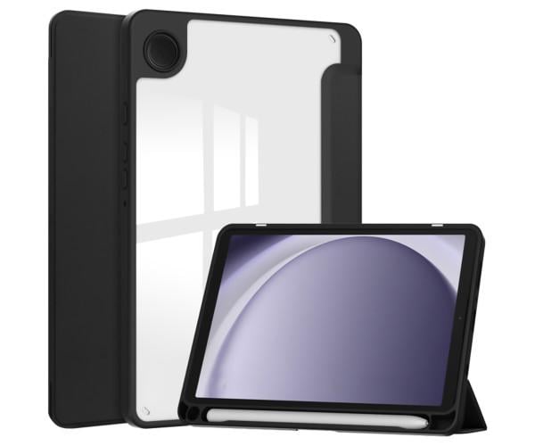 Чохол-книжка Glass Magnet Flip Cover для Samsung Galaxy Tab A9 Чорний