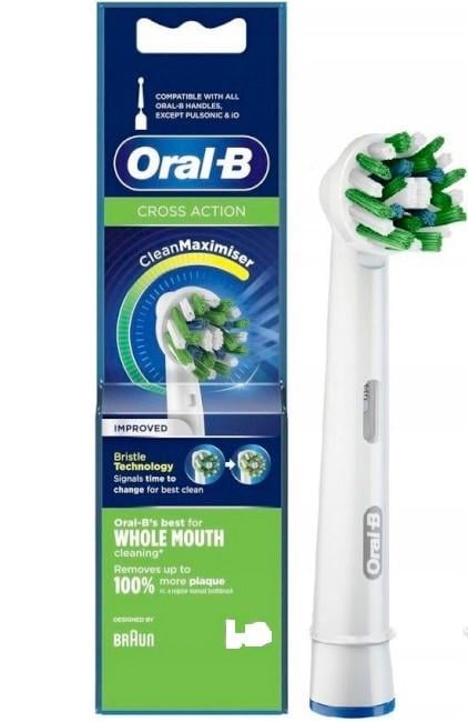 Насадки для електричних щіток Oral-B Cross Action 1 шт. (4210201316817)