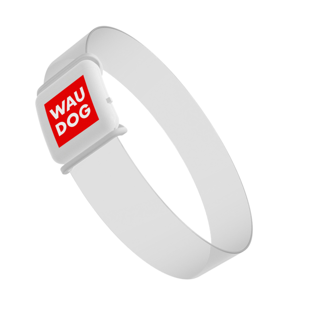 Ошейник для собак с подсветкой Waudog LED магнитная застежка 25 мм 35 см