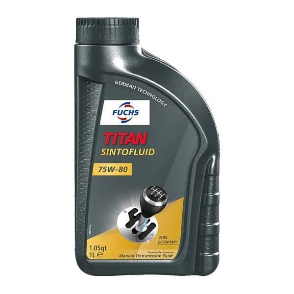 Трансмиссионное масло Fuchs TITAN SINTOFLUID 75W-80 1 л (602072726)
