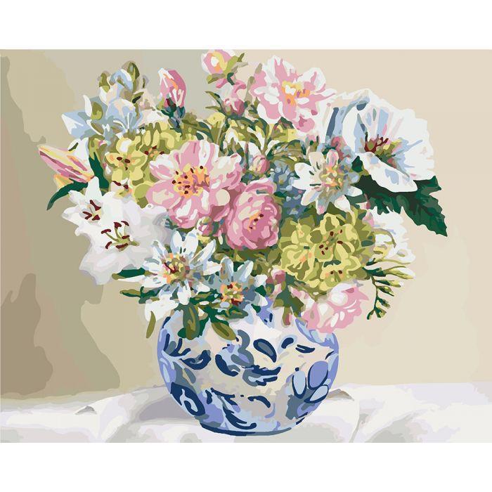 Картина по номерам Идейка "Букет счастья" 40х50 см (KH3005)