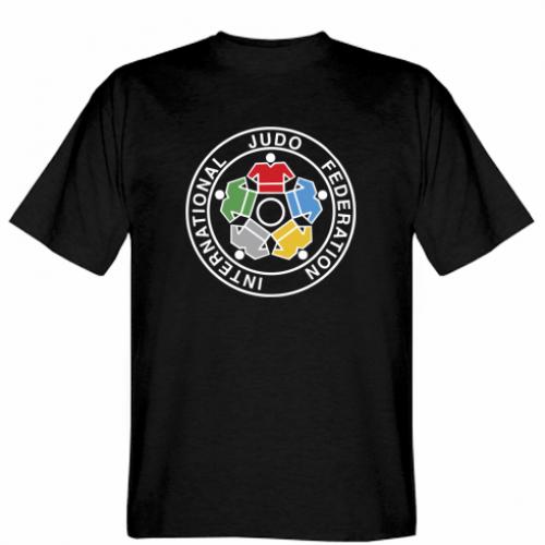 Футболка мужская Gildan International Judo Federation 2XL Черный (19276651-2-200560-XXL)