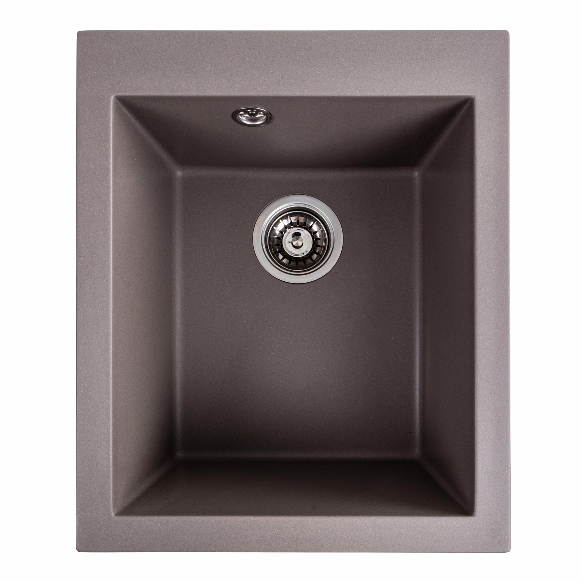 Мойка для кухни гранитная Platinum 4150 SOKIL Дюна матовый Мойка для кухни гранитная Platinum 4150 SOKIL Дюна матовый