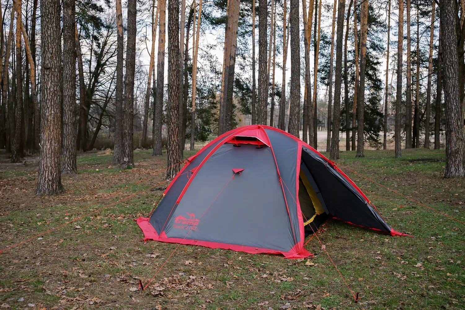 Намет туристичний Tramp Rock 3 v2 Сірий (TRT-028) - фото 8 Намет туристичний Tramp Rock 3 v2 Сірий (TRT-028) - фото 8