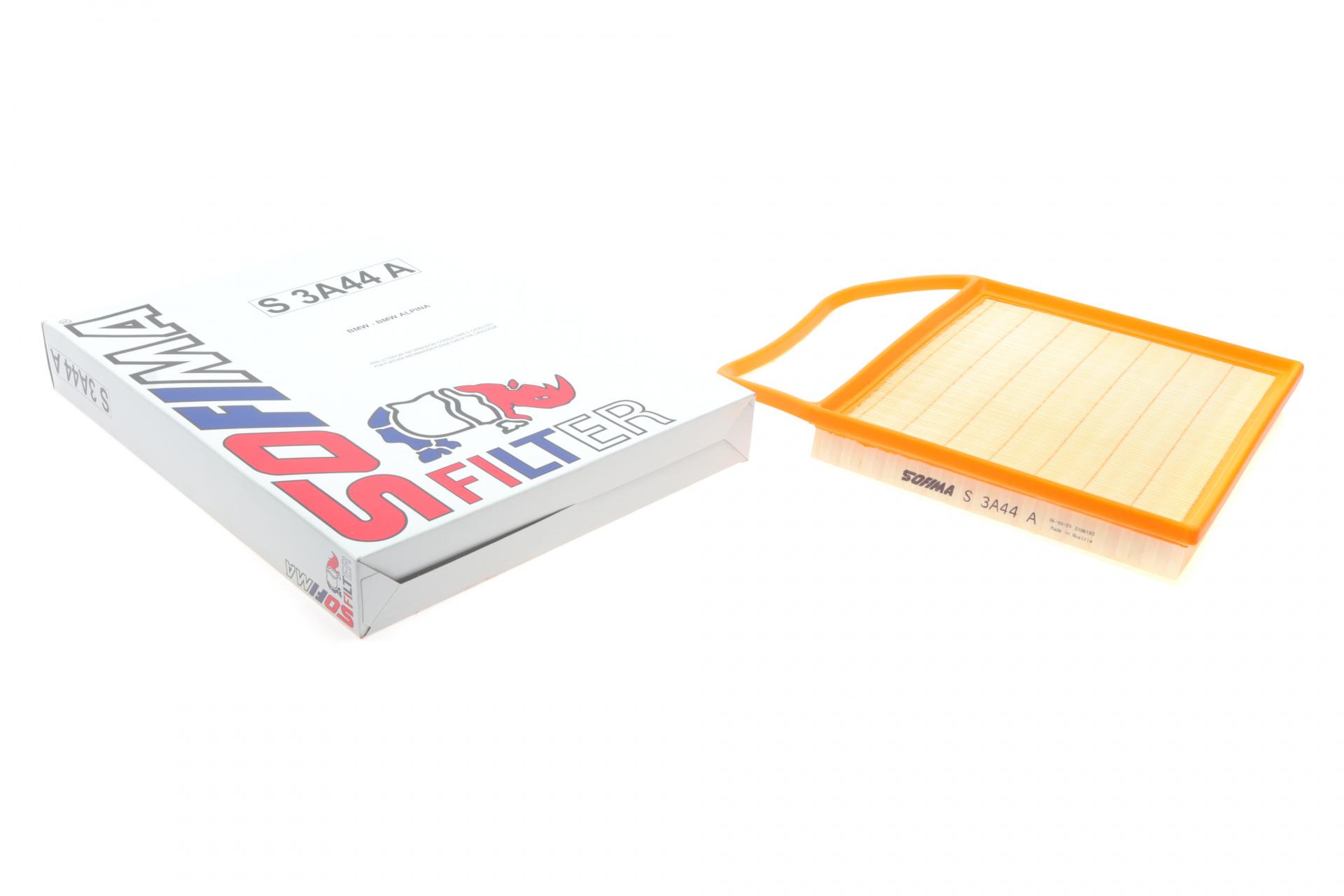 Фільтр повітряний SOFIMA для BMW 3 E90/Z4 E89 3,0 06- (S 3A44 A)