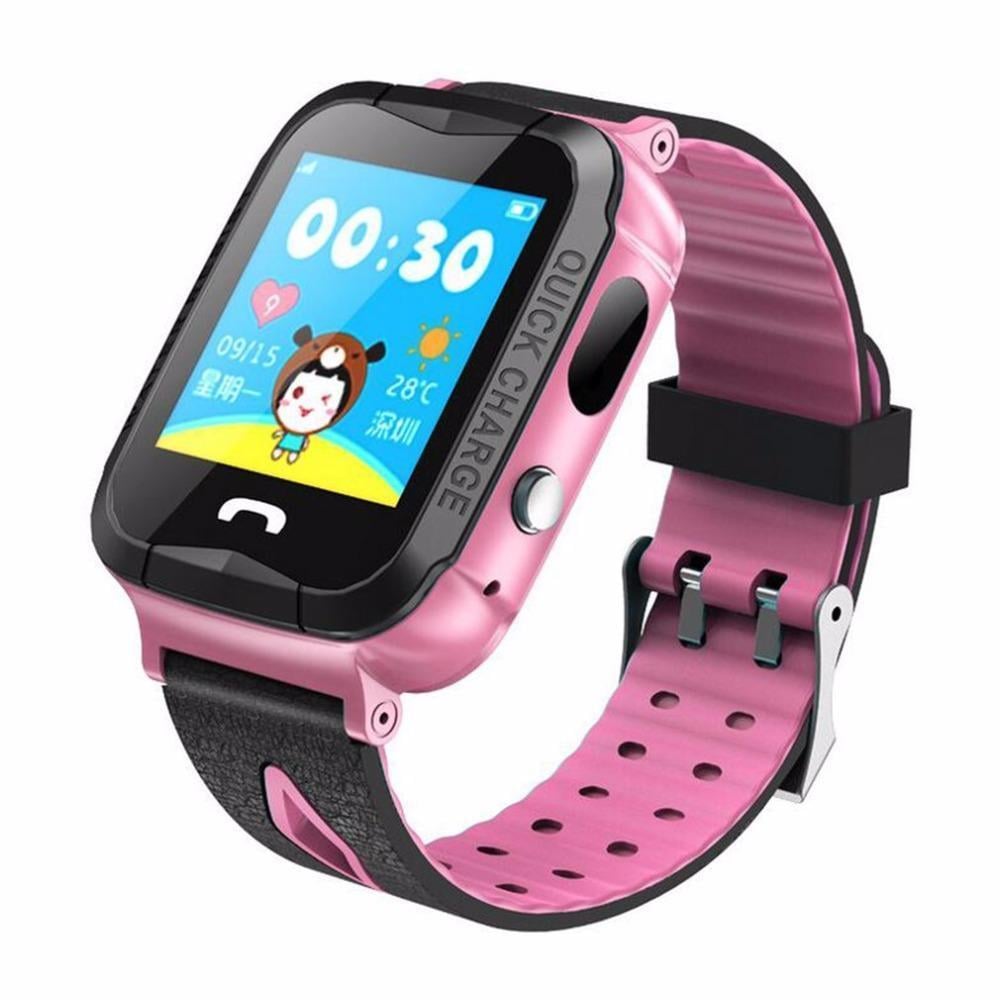 Умные часы детские Gidi UI09 G3 с GPS и камерой Розовый (MD-12965)