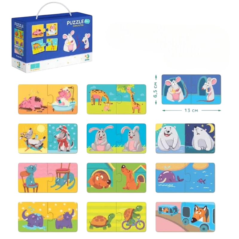 Пазл DoDo 300151 Противоположности 12 эл. (1714457536)