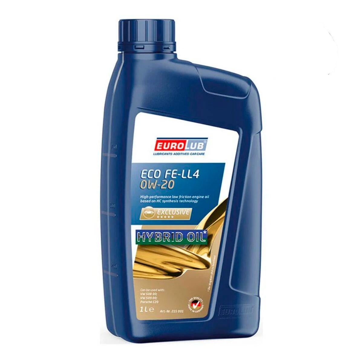 Моторное масло EuroLub Eco Fe Ll4 Sae 0W-20 1 л (329-d725f)