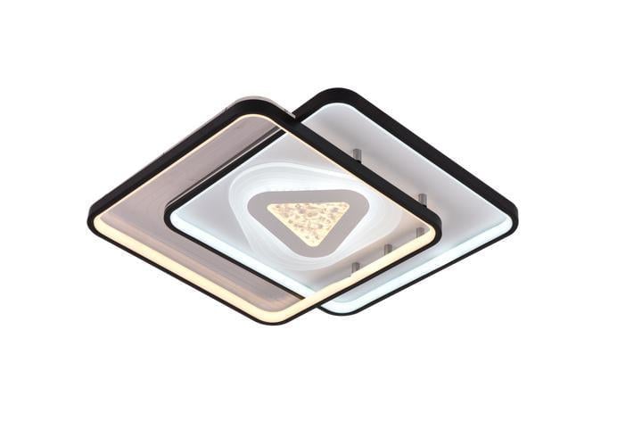 Люстра потолочная светодиодная Valeso V WSD5155 WT+BK 88W (00000140545)