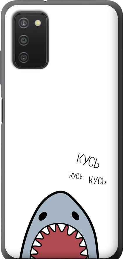 Чехол на Samsung Galaxy A03s A037F Акула (4870u-2381-42517)