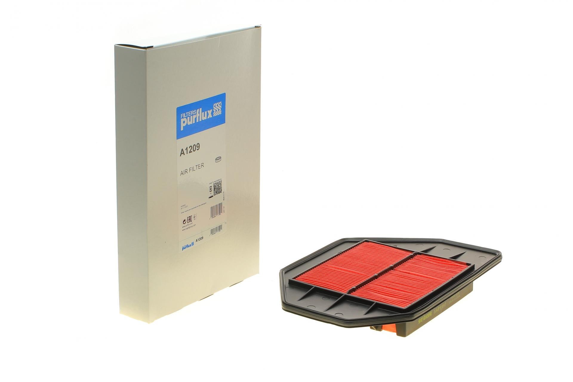 Фильтр воздушный PURFLUX для Honda Civic VII 1,7 CTDi 02-05- (A1209)
