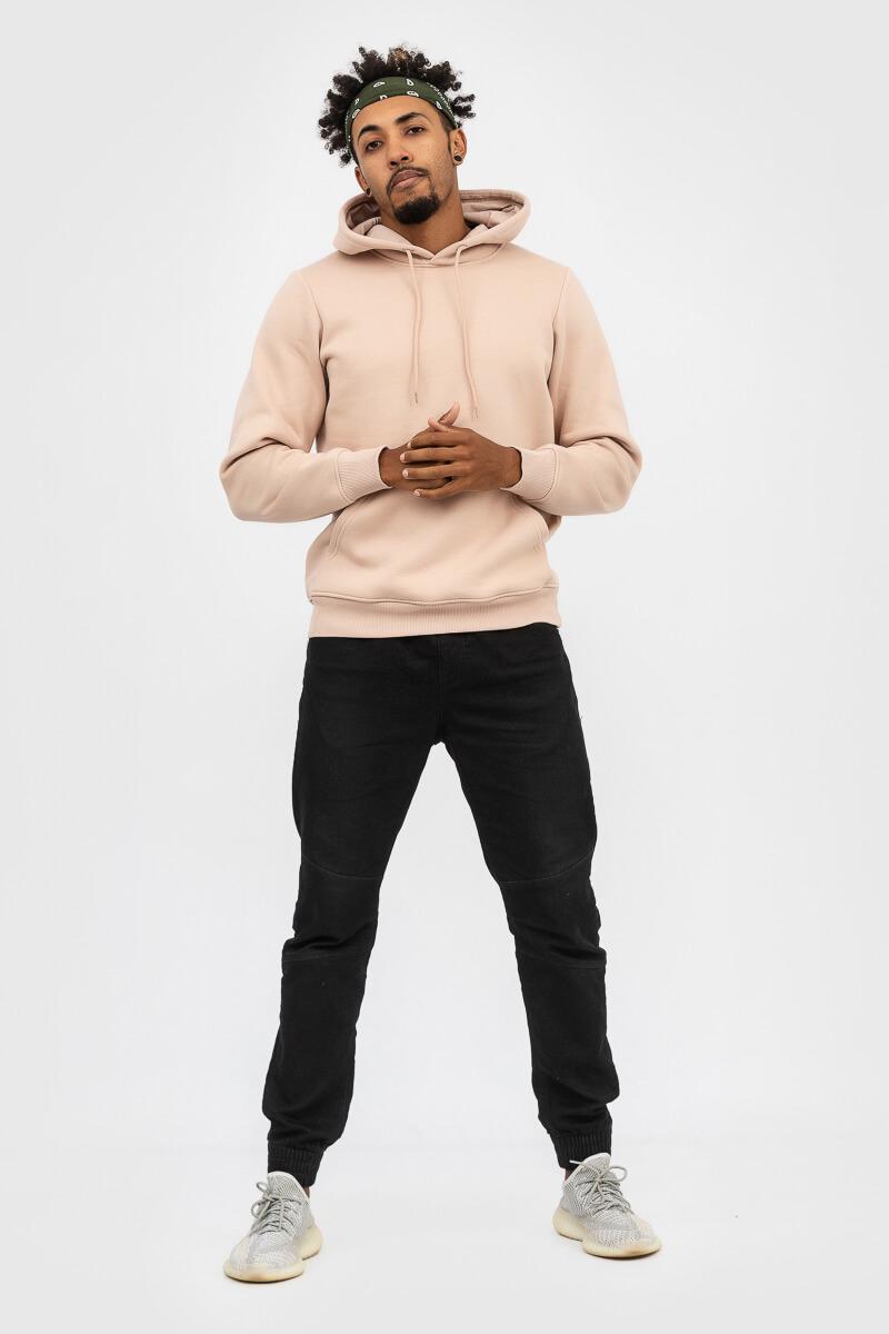 Худи утепленный RAY BASIC U0401 Cream UNISEX XXL Бежевый - фото 5 Худи утепленный RAY BASIC U0401 Cream UNISEX XXL Бежевый - фото 5