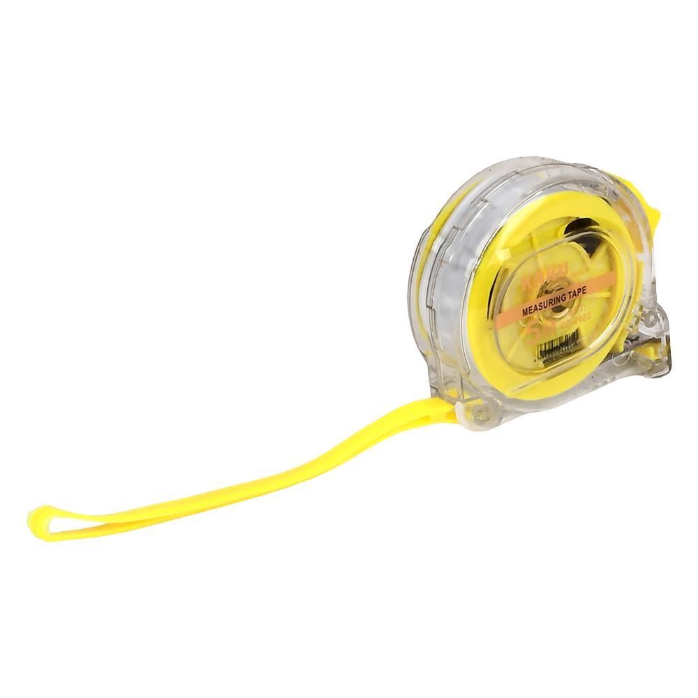 Рулетка для измерения с фиксатором Kaku R32182-5 5 м Желтый с прозрачным (26712597)