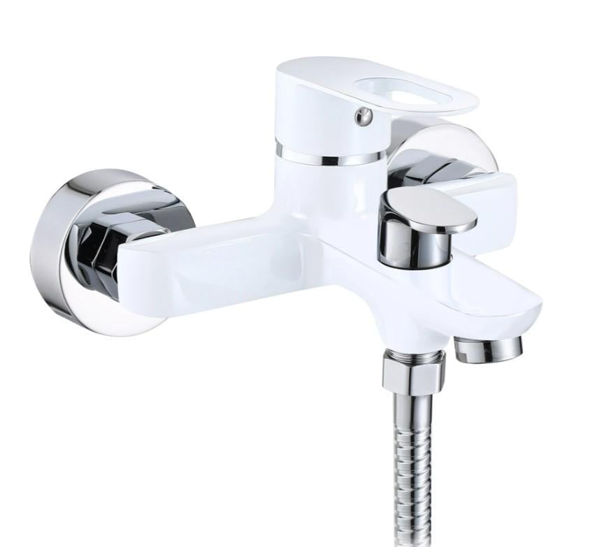 Змішувач для ванни Lidz Latwa 006 k35 White (LDLAT006WHI45424)