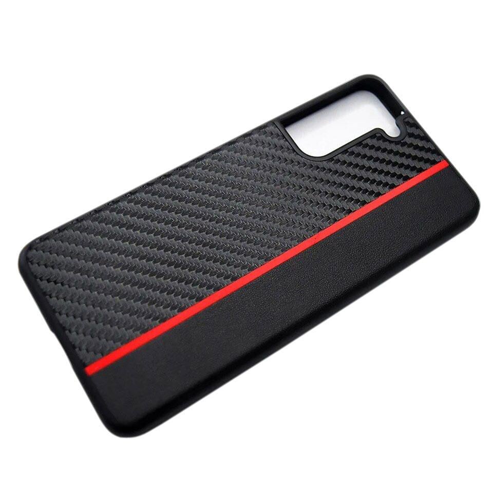 Чехол накладка Primolux CFC для Samsung Galaxy S22 (SM-G901) - Black&Red - фото 3