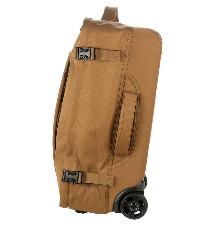 Сумка на колесах Tucano Tugo S Trolley полиэстер коричневая телескопическая ручка 34 л (636001) - фото 3 Сумка на колесах Tucano Tugo S Trolley полиэстер коричневая телескопическая ручка 34 л (636001) - фото 3