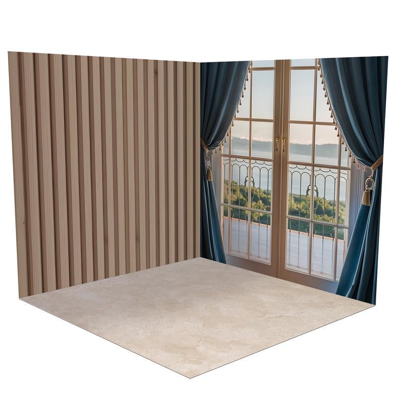 Фотофон виниловый угловой Frontlit 160х160 см 450 г/м2 №58451