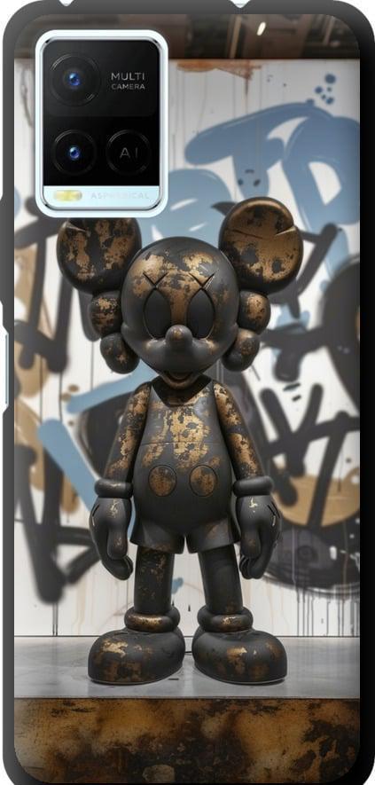 Чехол на Vivo Y21 Bronze kaws v2 (6098b-669-42517)