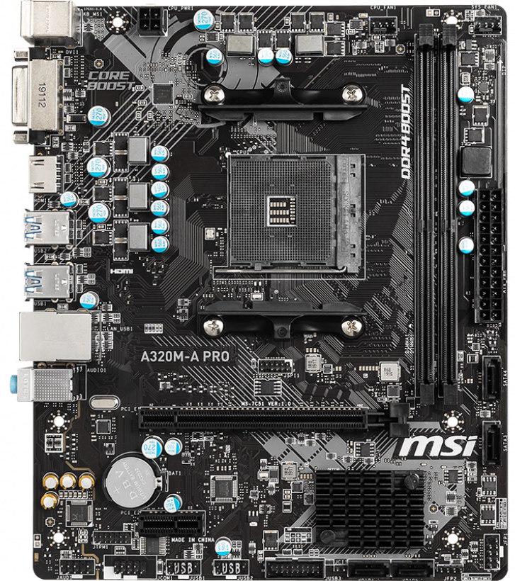 Материнська плата MSI A320M-A PRO (13152319)