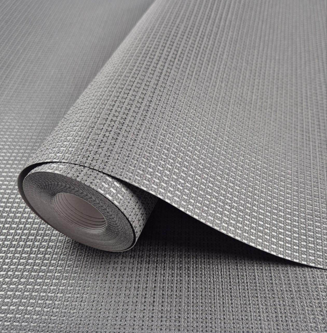 Шпалери вінілові на флізеліні для спальні/вітальні/офісу Marburg 22633 0,53х10,05 м Темно сіріий (2895938569)