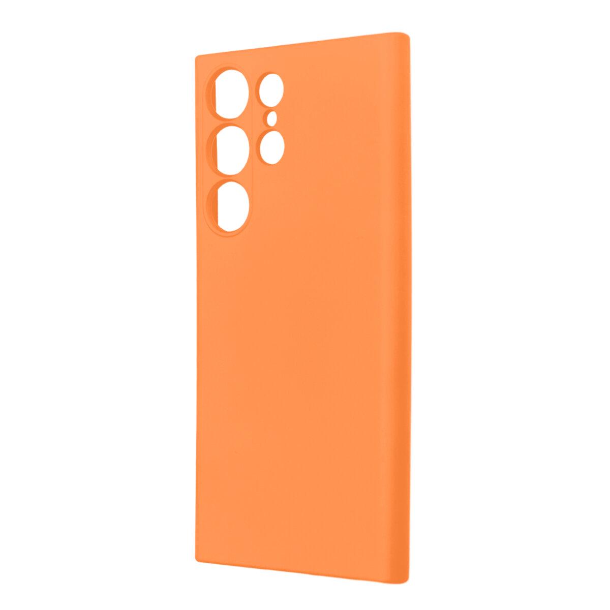 Противоударный чехол для Samsung Galaxy S23 Ultra Cosmiс Full Case HQ 2mm / Orange Red
