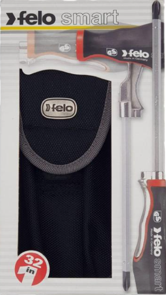 Набір викруток Felo-SMART belt pouch 06080904 8 двосторонніх викруток CrMoV (14572)